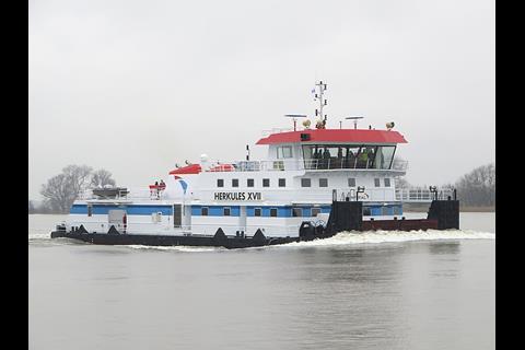 'Herkules XVII' is one of two similar vessels for operation in Paraguay  (Damen)